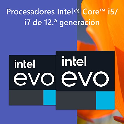 Microsoft Surface Laptop 5-Ordenador portátil de 13" táctil accionado por Intel EVO, 12º generacion Intel Core i7-1255U, 16GB RAM, 512GB SSD con Intel Iris Xe Graphics y Windows 11 Home