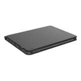 Belkin Everyday - Funda para teclado con función atril retroiluminada, teclas táctiles multipunto, funda de piel sintética, compartimento para Apple Pencil, teclado inalámbrico AZERTY para iPad Air de