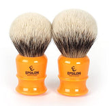 Brocha de Afeitar Tejón Punta Plata Epsilon Butterscotch 50/26mm