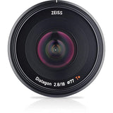 ZEISS Batis 2.8/18 para cámaras Sony con sistema full frame sin espejo de Sony (con montura E)