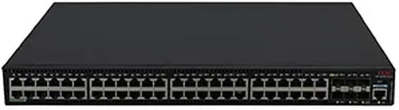 H3C S5570S-28S-EI L3 Ethernet Switch with 24 * 10/100/1000BASE-T Ports and 4 * 1G/10G Base-X SFP Plus Ports, Without Power Supplies