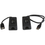 StarTech.com Extensor 1 puerto USB 1.1 por cable Ethernet Cat5 Cat6 UTP RJ45 40m de alcance rango