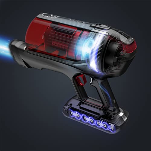Rowenta RH98A8 X-Force Flex 12.60 Animal Aspiradora, Rojo y Negro