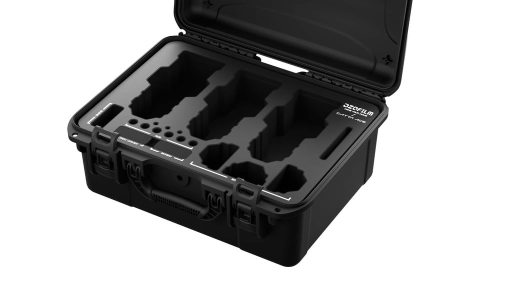DZOFilm Estuche Duro para Catta Ace Zoom 3 Lens Kit (18-35/35-80/70-135)