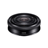 SONY Objectif Sel E 20mm f/2.8 Pancake