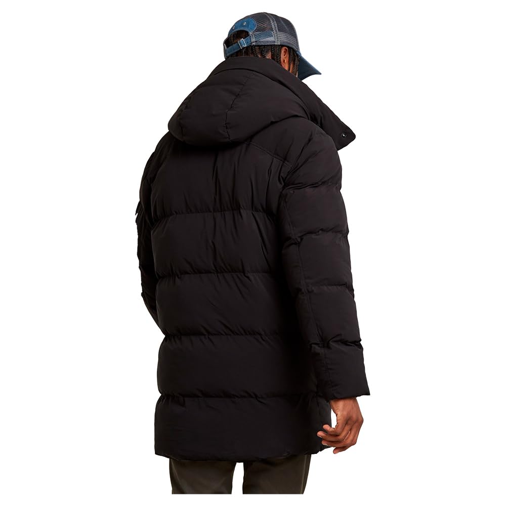 G-STAR Para Hombre G- Whistler Padded Hooded Parka 2.0, Negro (dk black D25347-D518-6484), S