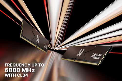 Goodram - Módulo de Memoria DDR5 IRDM 2x16GB Kit 6000MHz CL30 SR DIMM Black V Silver - Interno - DRAM - para PC - Ordenador de sobremesa - Portátil - Gaming - Gamer - Procesamiento gráfico -