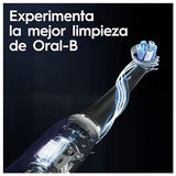 Oral-B iO 10 Cepillo de Dientes Eléctrico con Mango Recargable, 3 Cabezales de Recambio y Estuche de Viaje con Cargador, Diseñado por Braun, Regalos Originales para Mujer y Hombre - Negro