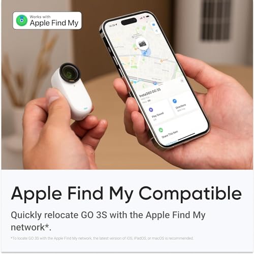 Insta360 GO3S con Memoria de 64 GB (Blanco)