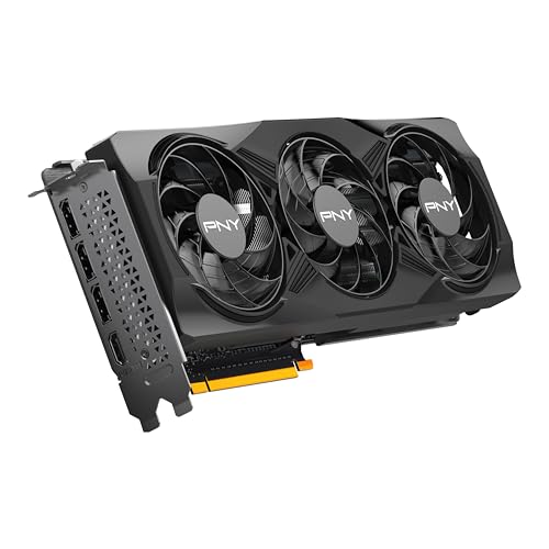 PNY Tarjeta Gráfica GeForce RTX™ 5070 12GB OC DLSS 4 Triple Ventilador