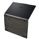 Msi Cyborg 15 A13VE-840XES Ordenador Portátil Gaming 15.6" FHD 144Hz (Intel Core i5-13420H, 16GB RAM, 512GB SSD, RTX 4050-6GB, Sin Sistema Operativo) Negro Traslucido, Teclado QWERTY Español