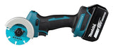 Makita DMC300RTJ - Cortador de disco compacto (18 V, ion de litio, 76 mm, sin escobillas, incluye 2 baterías de 5,0 Ah y cargador)