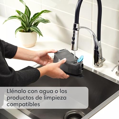 Robot Aspirador y friegasuelos 2en1 Roomba Combo j5+ con autovaciado Suciedad - Detección Suciedad - Ideal Mascotas - Mapeo avanzado - Detecta y Evita Objetos - Recarga y reanuda - Control Voz y App