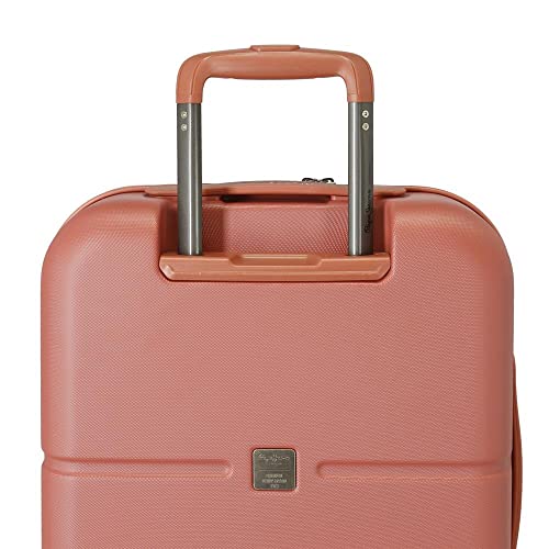 Pepe Jeans Jane Maleta de cabina Rojo 40x55x20 cms Rígida ABS Cierre TSA integrado 37L 3,22 kgs 4 Ruedas dobles Equipaje de Mano
