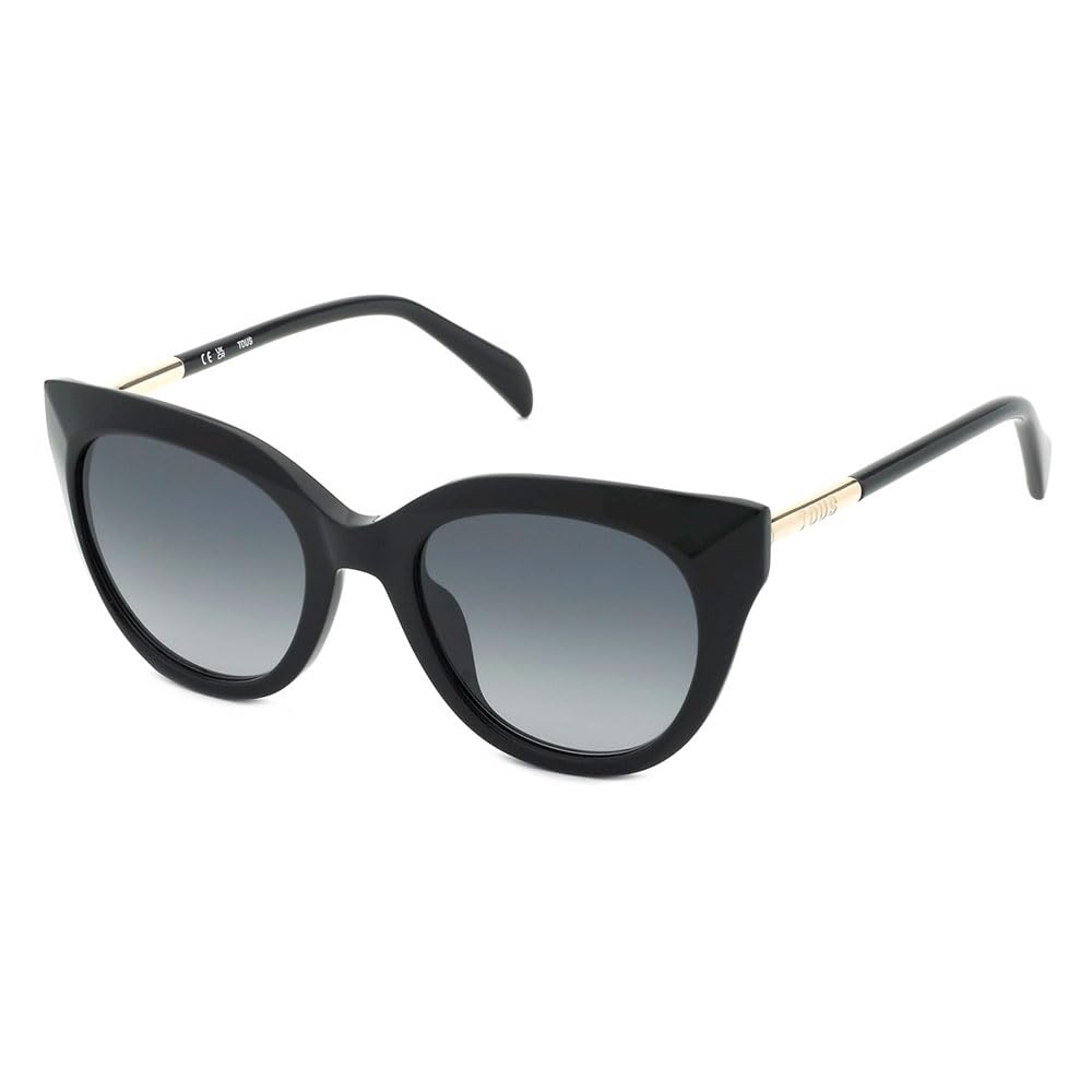 Tous, SUNGLASSES, STOC76-51-0700, SHINY BLACK, Female