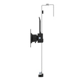 StarTech.com Soporte VESA de Cubículo para Monitor de hasta 34" - Ergonómico de Altura Ajustable - Instalación en Pared de Cubículo mediante Gancho o Abrazadera - para Cubículo de Oficina (ARMCBCLB)