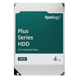 Synology Disco Duro HAT3300 de 4 TB - 1 millón de Horas MTBF, Carga de Trabajo de 180 TB/año, 5400 PRM