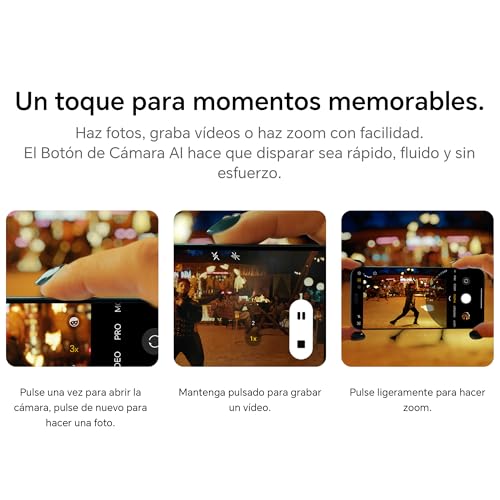 HONOR 400 Lite 5G - Smartphone de 8GB+256GB, Dual SIM NFC, 108MP con Botón con IA, 6.7'', Pantalla AMOLED con protección de la Vista, Batería de 5230mAh, IP65&SGS, MagicOS 9.0, Velvet Gray