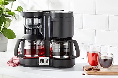 Krups KM8508 Cafetera de goteo, 1100 W, 1 L, plástico, color negro