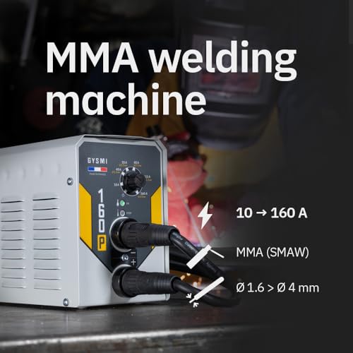 GYS Pack Inverter MMA 160P+Pantalla LCD Techno 11, 230 V