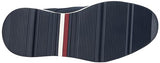 Tommy Hilfiger Botas caña baja Hombre Hybrid Chukka de piel, Azul (Desert Sky), 40