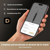 DREAME H15S Aspirador en Seco y Húmedo, Limpieza de Triple Borde, Brazo Robótico con IA, 21.000 Pa de Succión, 0 Enredos, Lava y Seca el Cepillo a 90 °C, Alcance Horizontal de 180°, Control con App