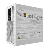 GIGABYTE UD850GM PG5W Fuente de Alimentación - PCIe 5.0, 80 Plus Gold, Diseño Totalmente Modular, Ventilador de 120 mm, Compatible con ATX 3.0, Enchufe EU