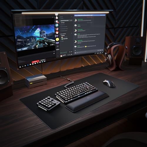 Glorious Gaming GMMK Macro Numpad - Cavo o wireless Bluetooth, alluminio premium, personalizz., cursore e manopola programmabili, RGB, switch lineari, 18 ABS Doubleshot Keycaps - Ardesia nera