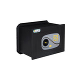 Yale Caja fuerte digital de pared Y3260425 negra, apertura con combinación, tamaño 39x27x24 cm