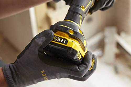 STANLEY FATMAX Taladro Atornillador V20 Litio 18V, Motor sin escobilla, Velocidad hasta 2100 rpm, Par máximo 80Nm, 1 Maletín, 2 Baterías 2Ah, 1 Cargador, Portabrocas 13mm, SFMCD720D2K-QW
