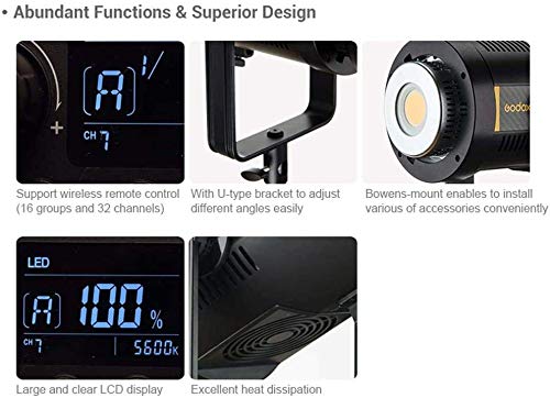 Godox FV200 HSS LED light 18000 LUX