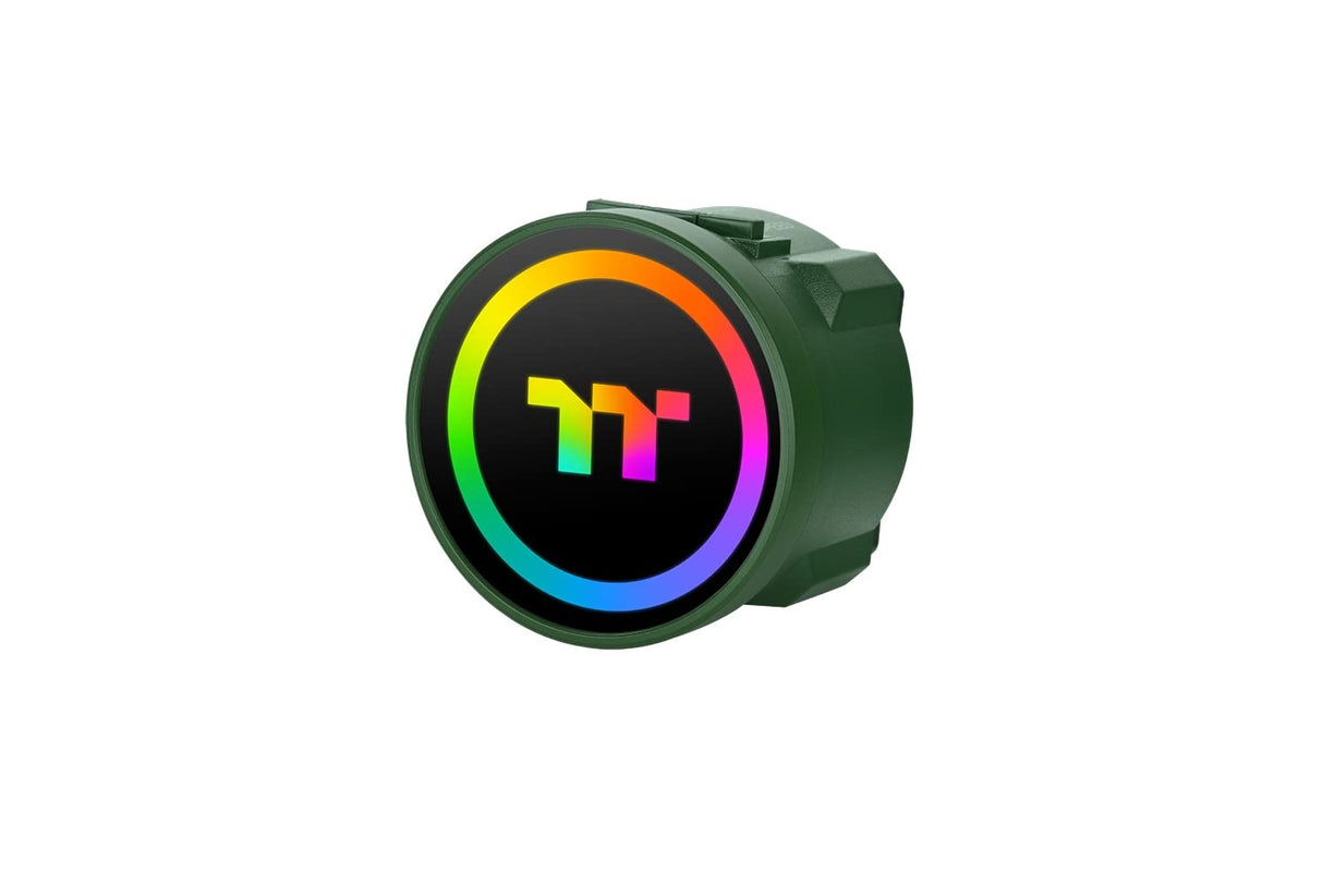 Thermaltake TOUGHLIQUID 240 ARGB Sync All-In-One Liquid Racing Green Watercooling | 5V addressable | silent 120mm PWM fan | for Intel and AMD sockets | LGA-1700 | green