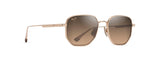 Maui Jim Lewalani Gafas, Matte Light Gold, 52-18-145 Unisex Adulto