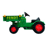 Big Fendt - Tractor Infantil con Cadena de precisión, Asiento Ajustable en 3 Posiciones, hasta 50 kg, Licencia de Fendt, para niños a Partir de 3 años, Verde, Amarillo, Negro y Rojo
