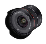 Samyang AF F2.8 - Lente de Gran Angular para Sony E Mount (18 mm)