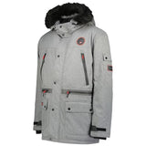 Geographical Norway Cayran Men Parka de Hombre, Gris Clair, XXL