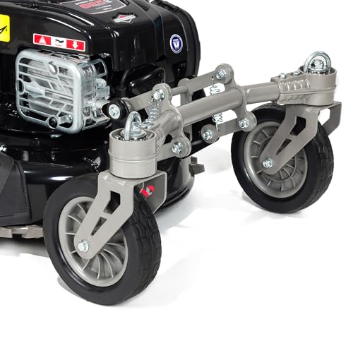 NAX POWER PRODUCTS 2000S Briggs & Stratton Serie 625EXi 150 cm3 ReadyStart Ancho de Corte 46 cm Cesta 60l Ruedas giratorias Delanteras cortacésped a Gasolina con propulsión, nax2000s 625exi 46 cm