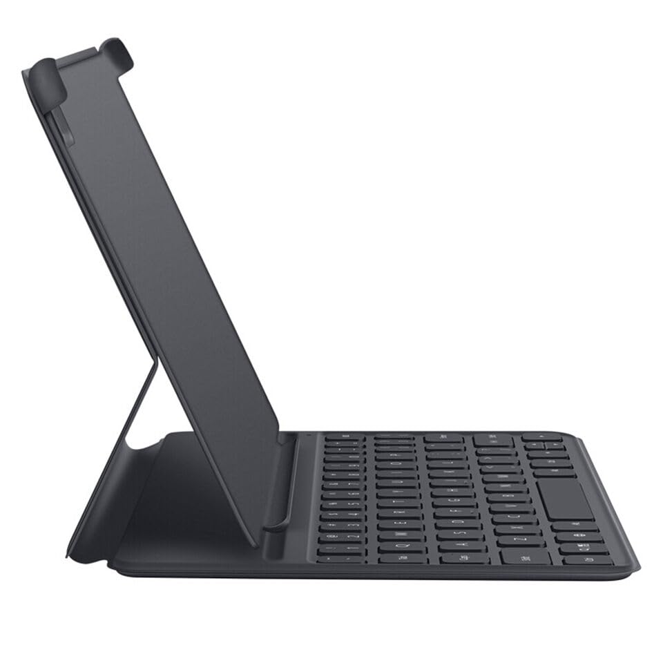 HUAWEI Smart Magnetic Bluetooth Keyboard (Teclado QWERTZ alemán) con Funda, Ultrafino, función de Pantalla múltiple, Plug & Connect, Gris Oscuro (Compatible MatePad 11)