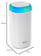 Hama | Altavoz Bluetooth Compacto 5W con iluminación LED, batería 10 h, Manos Libres y Entrada Auxiliar – portátil e Impermeable - Blanco