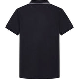 Hackett London Amr Chest Panel Polo, Negro (Black) A, M para Hombre