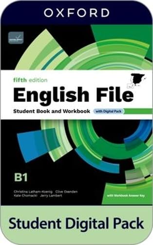 English File 5th Edition B1. Student's Book and Workbook and digital with Key Pack (English File Fifth Edition)