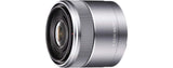 Sony SEL30M35, Objetivo para Sony, Tamaño de Filtro 49 mm, E 30 mm F3.5 Macro, Plata