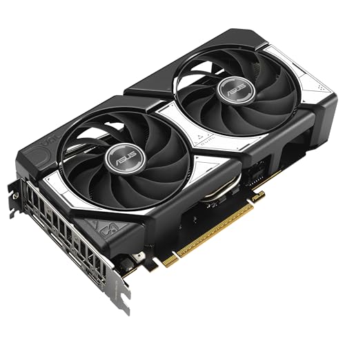 ASUS Dual GeForce RTX 5060 8 GB GDDR7 OC Edition Tarjeta gráfica (PCIe 5.0, 8 GB GDDR7, DLSS 4, HDMI 2.1b, DisplayPort 2.1b, diseño de 2,5 Ranuras, diseño de Ventilador Axial-Tech, tecnología 0dB)