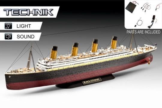 Revell, Blue Titanic 00455 Technik 1:16-Kit de Modelo de plástico VW T1 Samba Bus, Azul, Color sin Pintar, Mittel (RV00458)