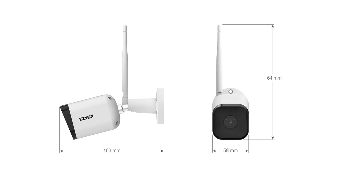 Vimar 46KIT.036C Kit Wi-Fi 3Mpx + 2camáras Bullet 3.6mm