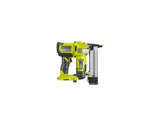 Ryobi - Grapadora de Acabado18G de Aire Comprimido 18V ONE+ - Grapas Dorso 5,5-6,1mm, L. 10-38mm - con 500 Grapas, 2 Puntas Protectoras, Gancho para Cinturón (sin Batería ni Cargador) - R18GS18-0