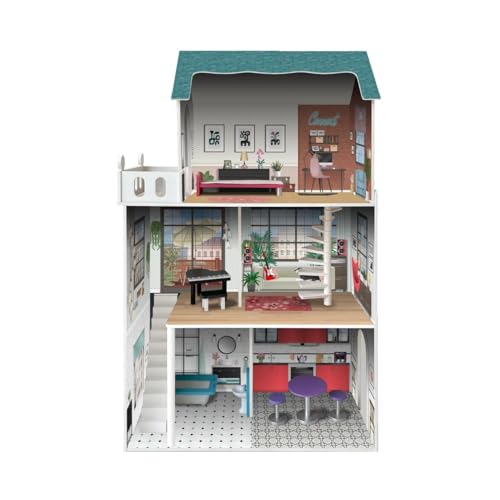 Casa De Madera 3 Pisos 913D00181 Deqube