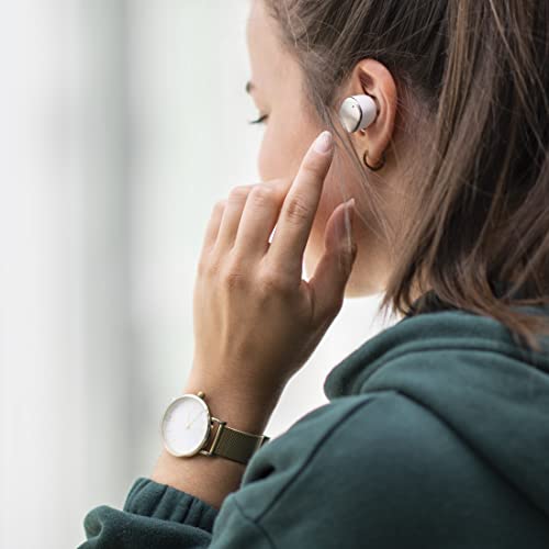 Hama | Auriculares Bluetooth (Control táctil, Resistente a Salpicaduras IPX5, Comandos de Voz, Batería Duradera) Color Blanco