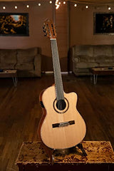 Guitarra acústico-eléctrica ORTEGA Performer Series 4/4 Slim Neck - + Bolsa, RCE138-T4