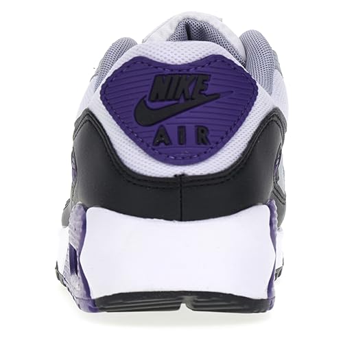 NIKE Air MAX 90, Sneaker Mujer, White Iron Grey Black Wolf Grey, 39 EU